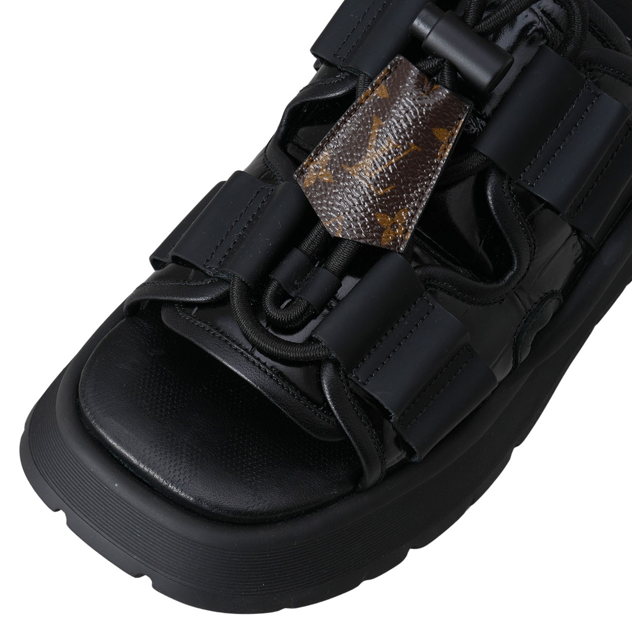 LOUIS VUITTON(USED)루이비통 1AGMA4 카멜레온 플랫폼 컴포트 샌들